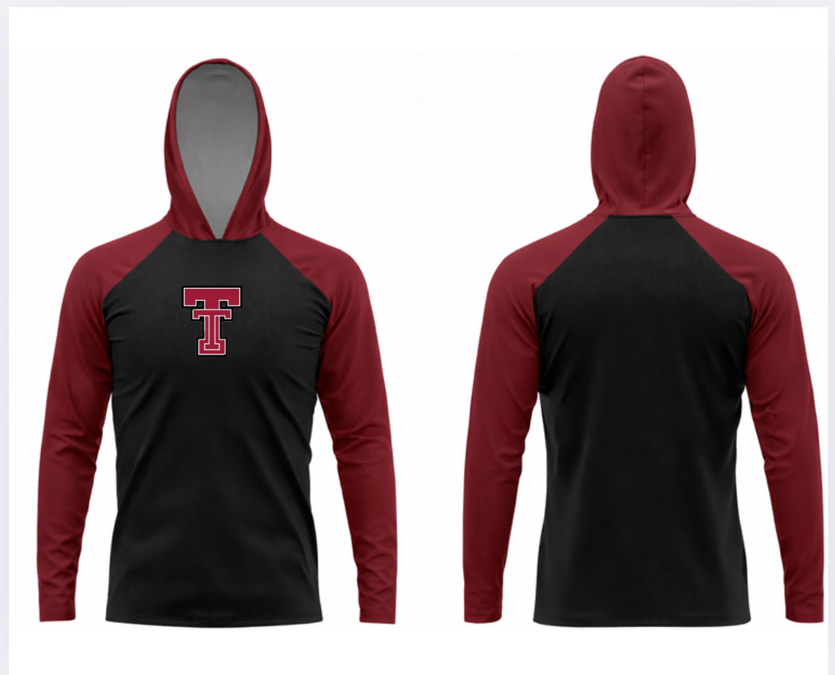 Long Sleeve Hooded Drifit Top