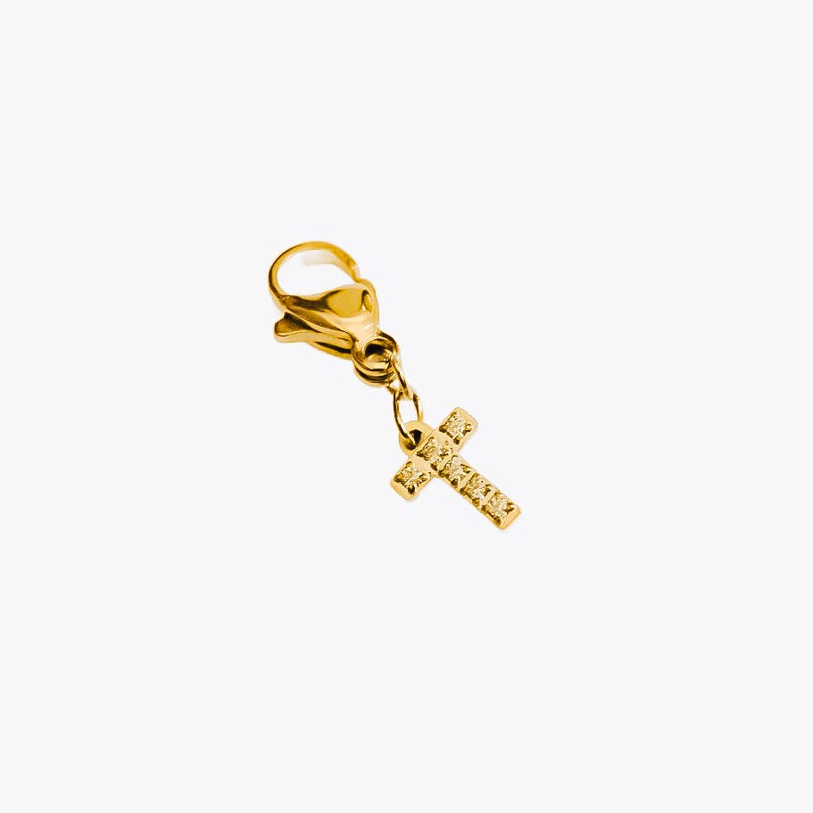 Initial Charm Bar Chanelle Charms - WATERPROOF