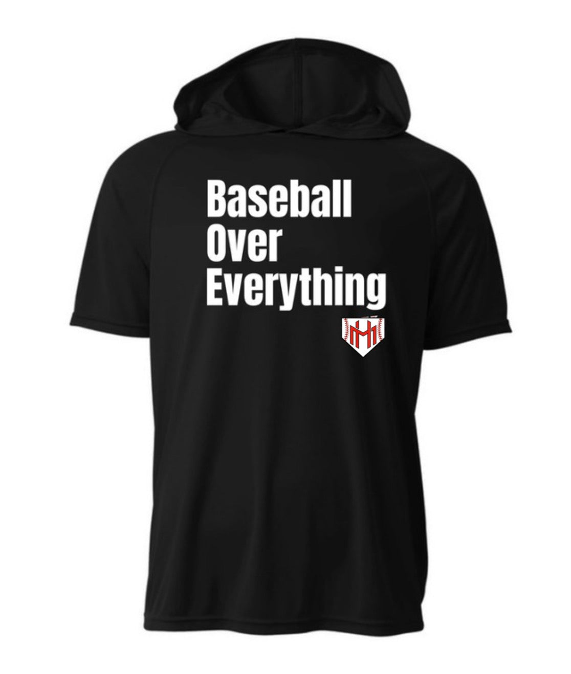 Baseball Over Everything hooded top