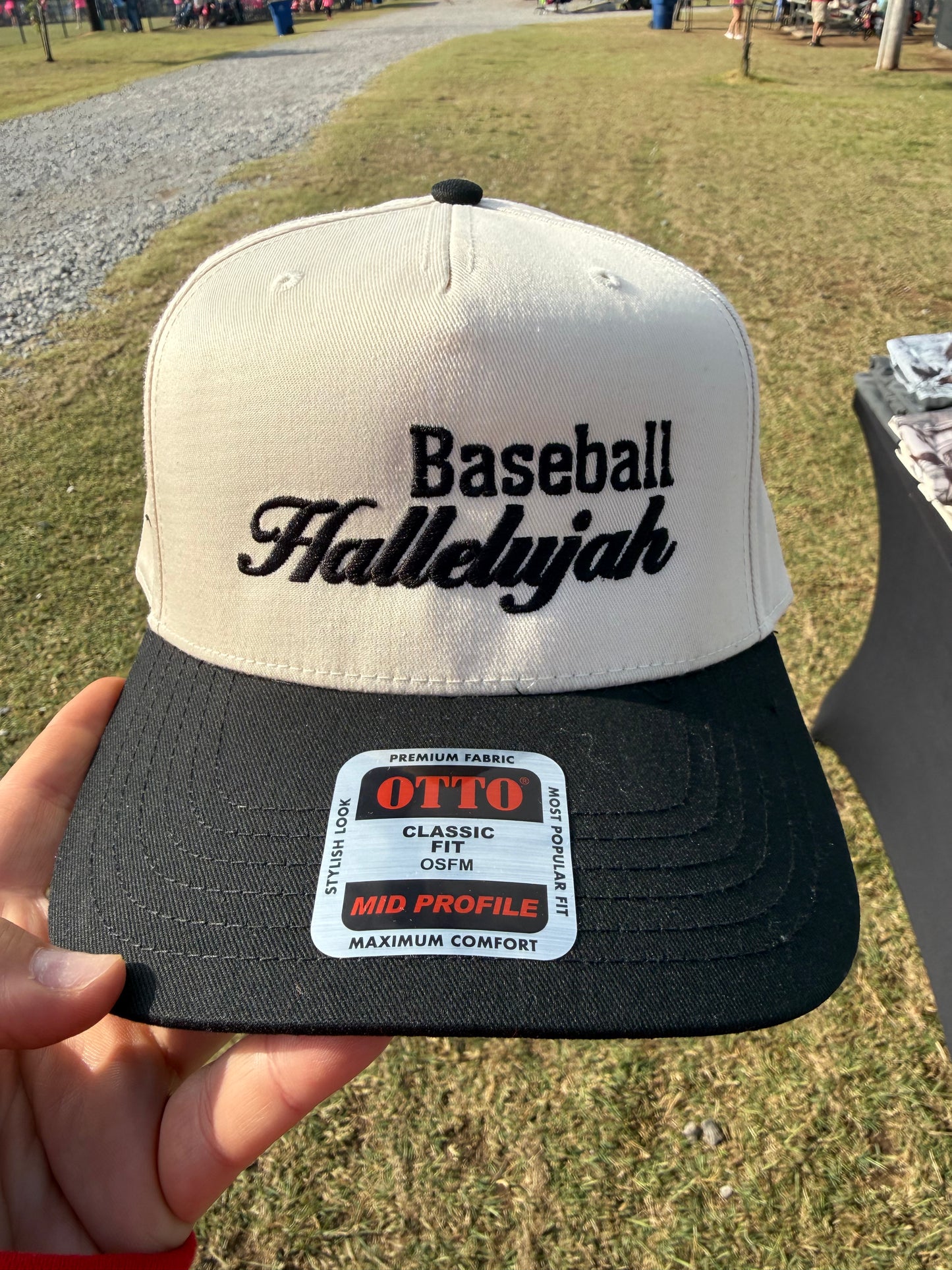 Baseball hallelujah hat