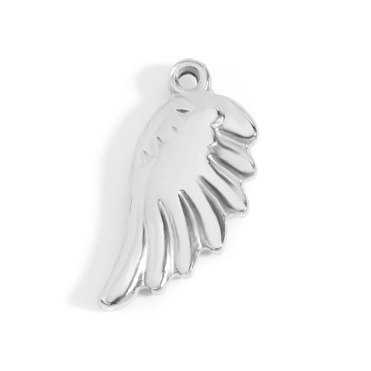 18K Gold PVD Stainless Steel Small Angel Wing Charm