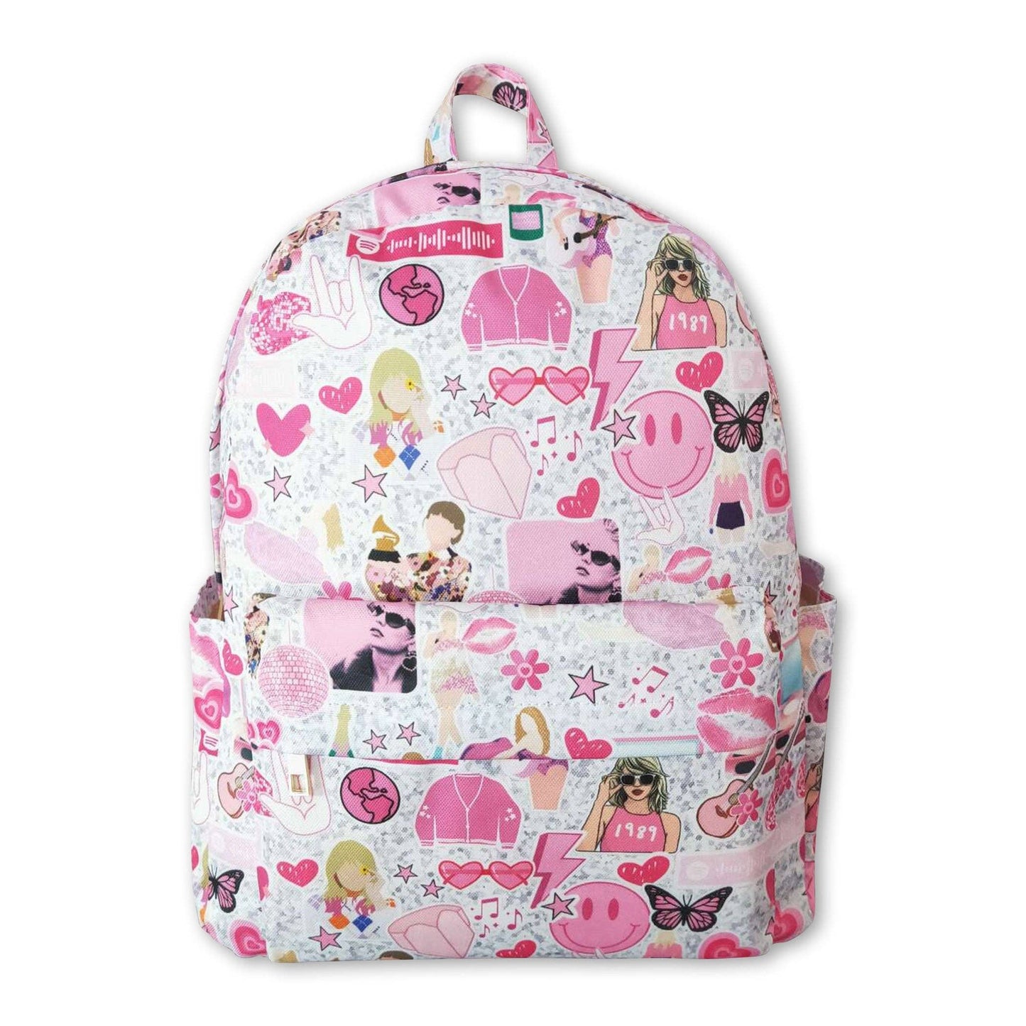 Guitar smile singer girls backpack