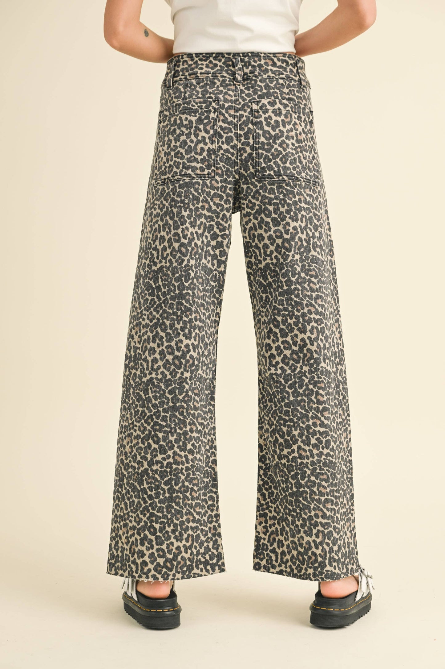 LEOPARD PRINT PANTS