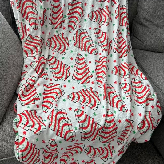 Christmas Tree Cake Blanket