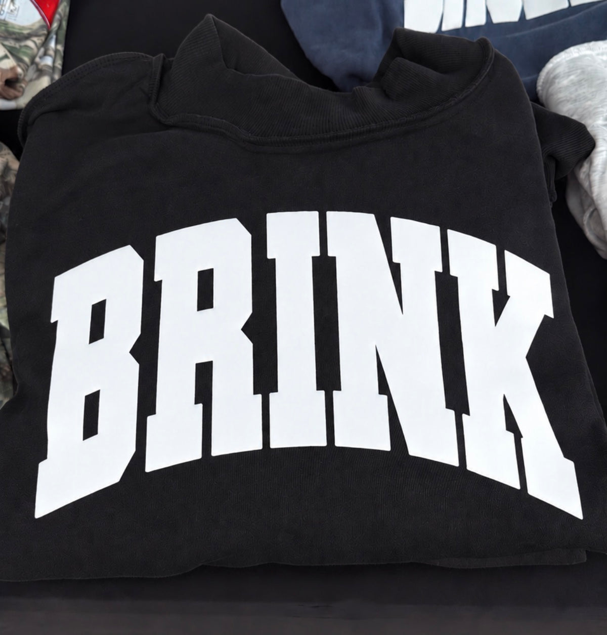 Brink puff mockneck