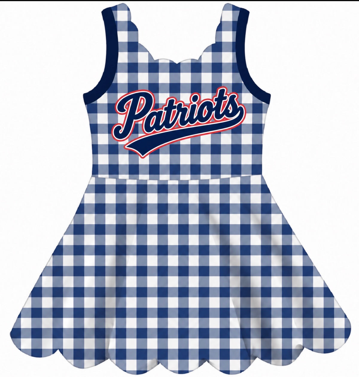 Gingham Patriots Dress
