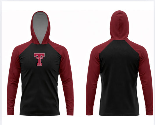 Long Sleeve Hooded Drifit Top