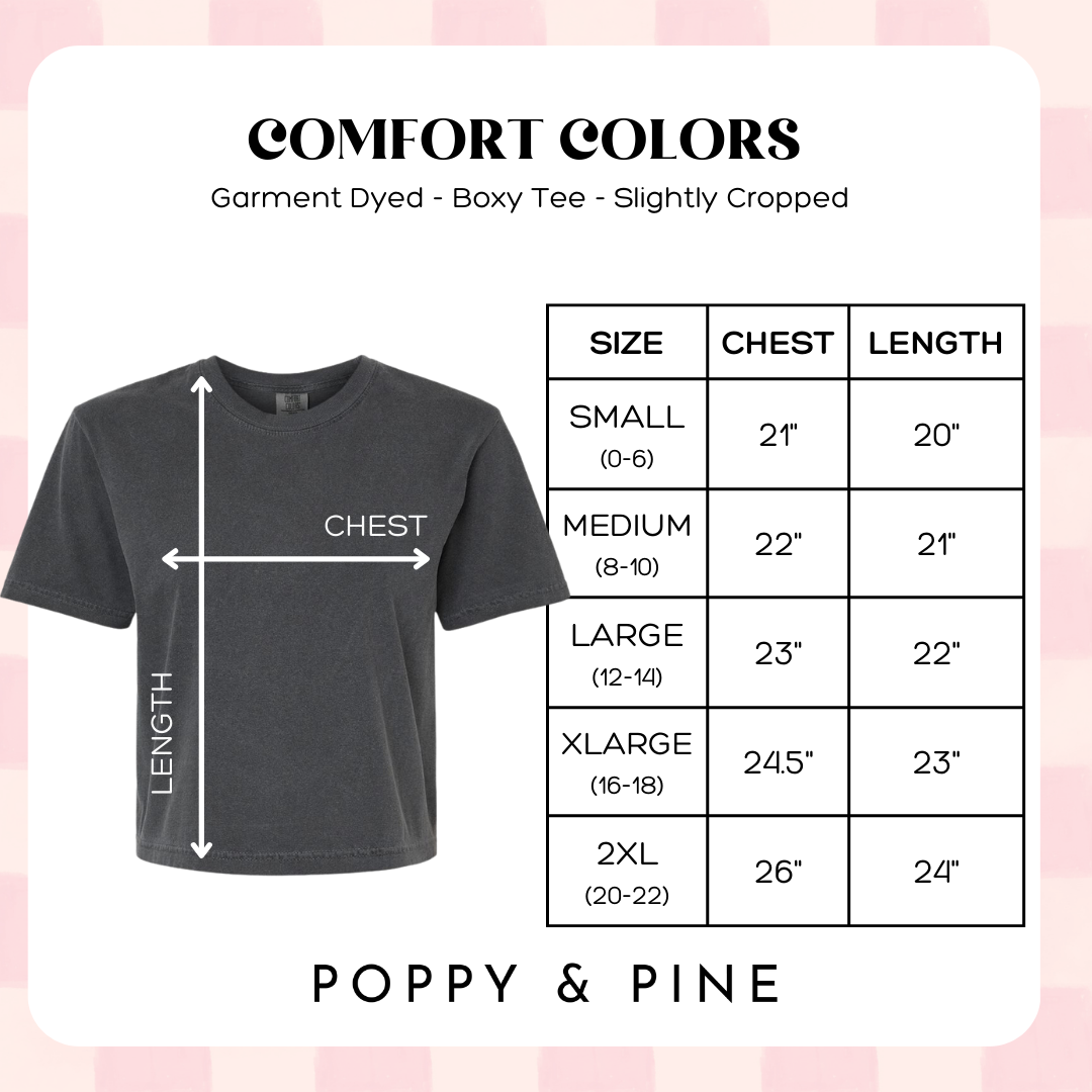 Gone Coastal Crop Tee