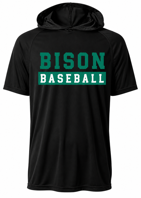 Bison hooded dri fit