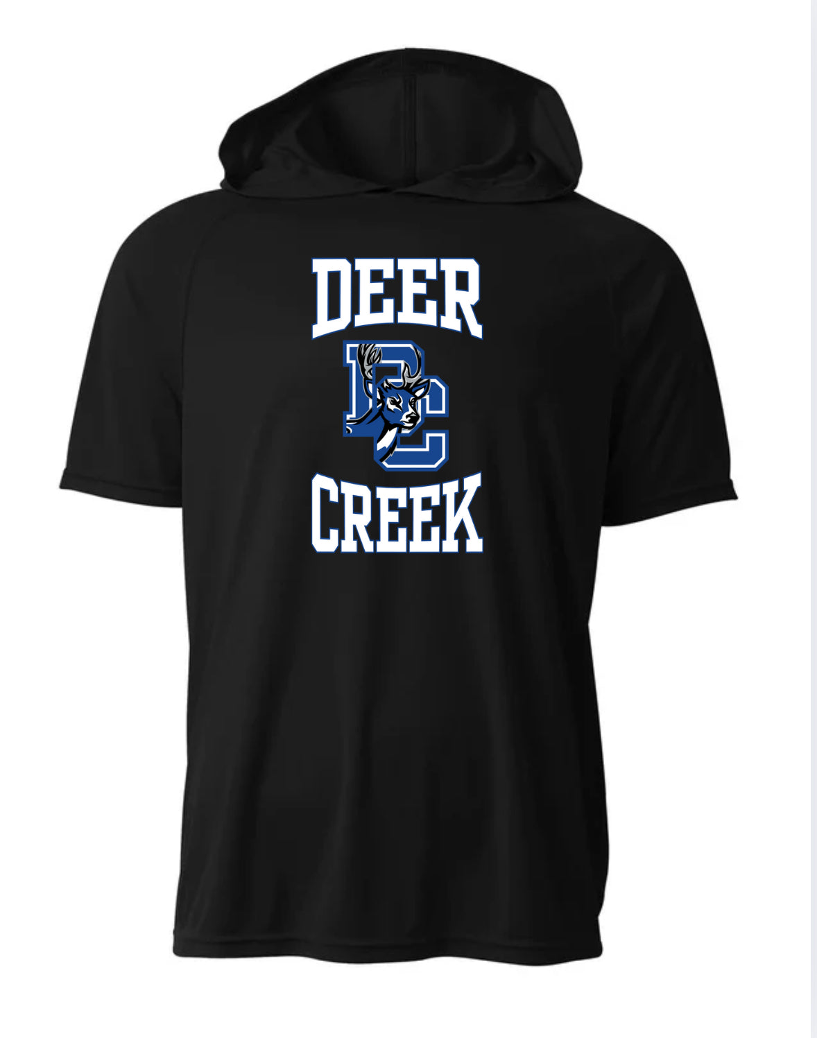 Hooded Short Sleeve Top