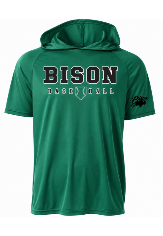 Bison hooded dri fit
