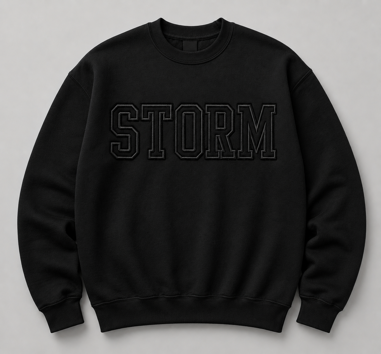 Embroidered outline Sweatshirt