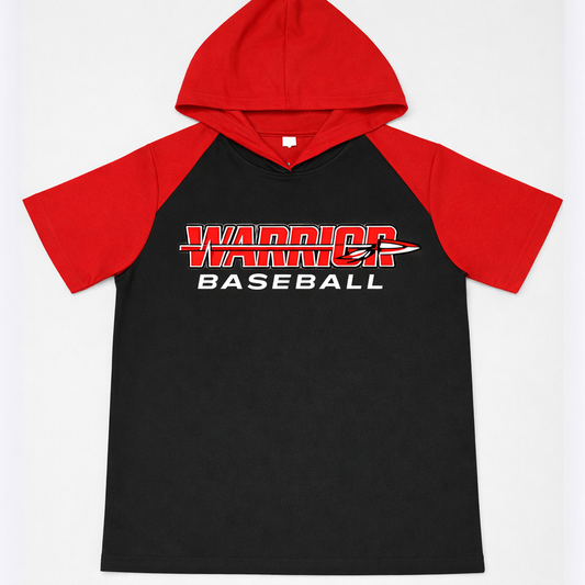 Warriors Short Sleeve Hooded Shirt
