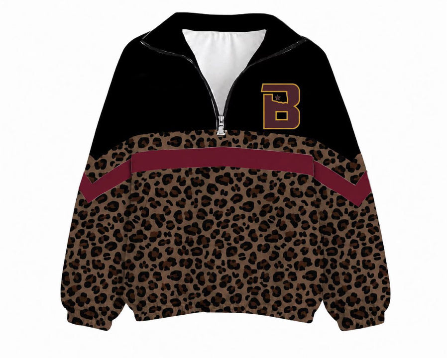 Blanchard Leopard Windbreaker