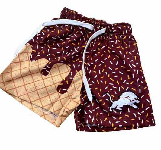 Blanchard lion shorts