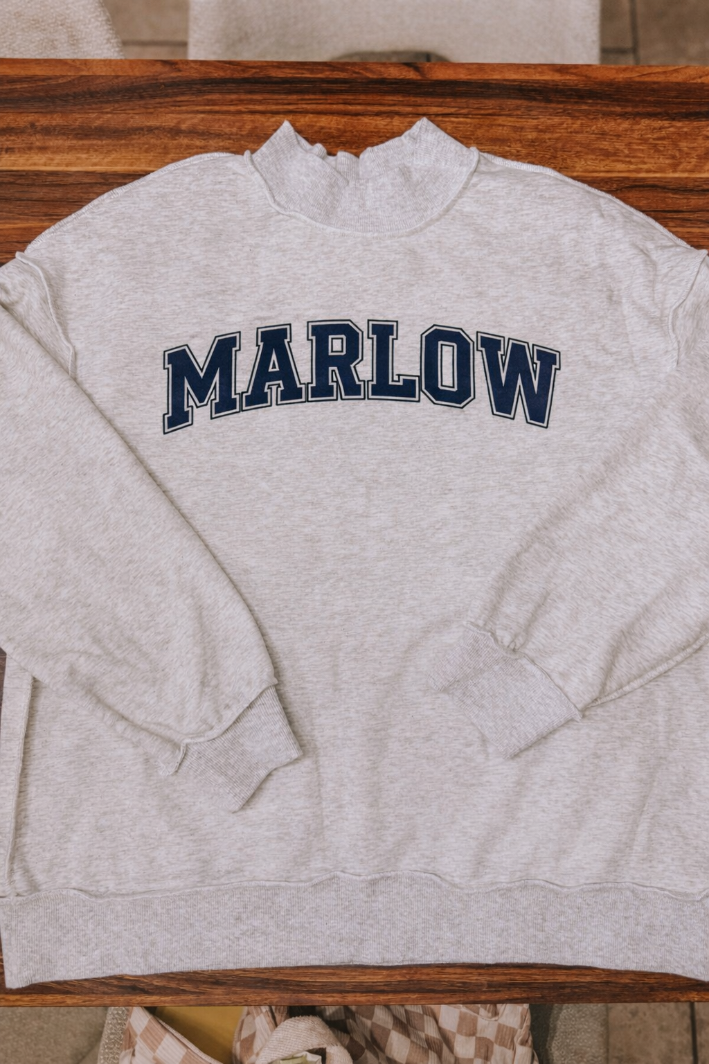 Reversible Mock Neck