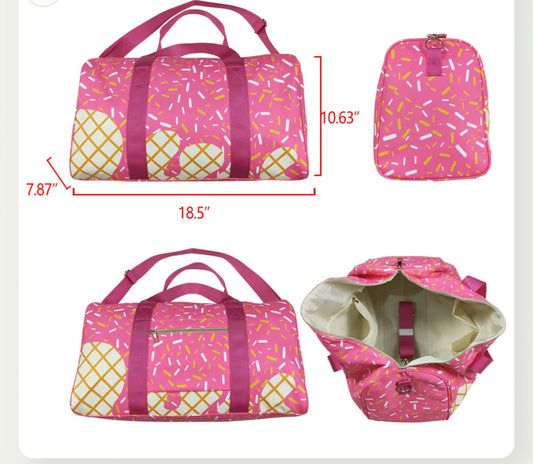 Ice Cream Duffle Bag *2 week TAT*