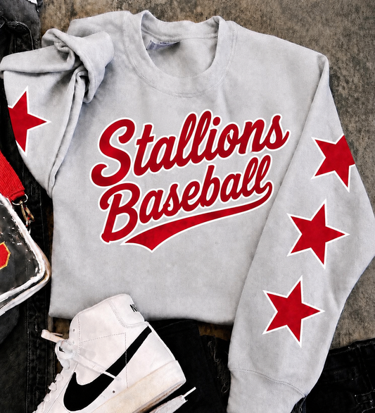 Stallions baseball star sweatshirt