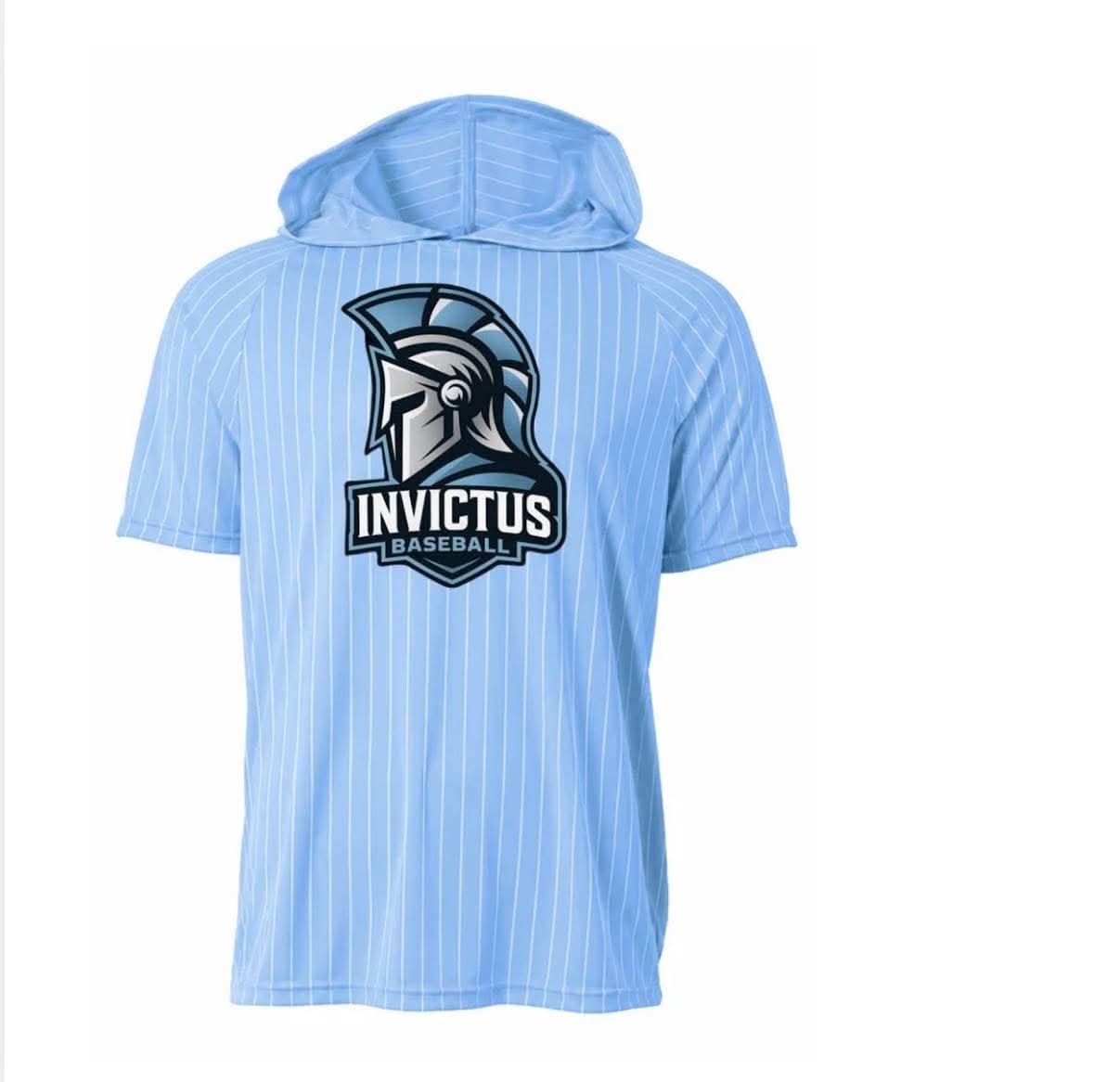 Short sleeve hooded dri fit