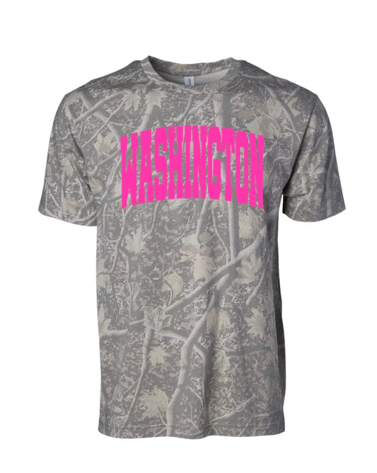 Washington Camo Tshirt