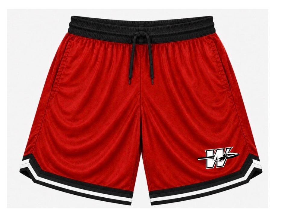 Red Washington Shorts