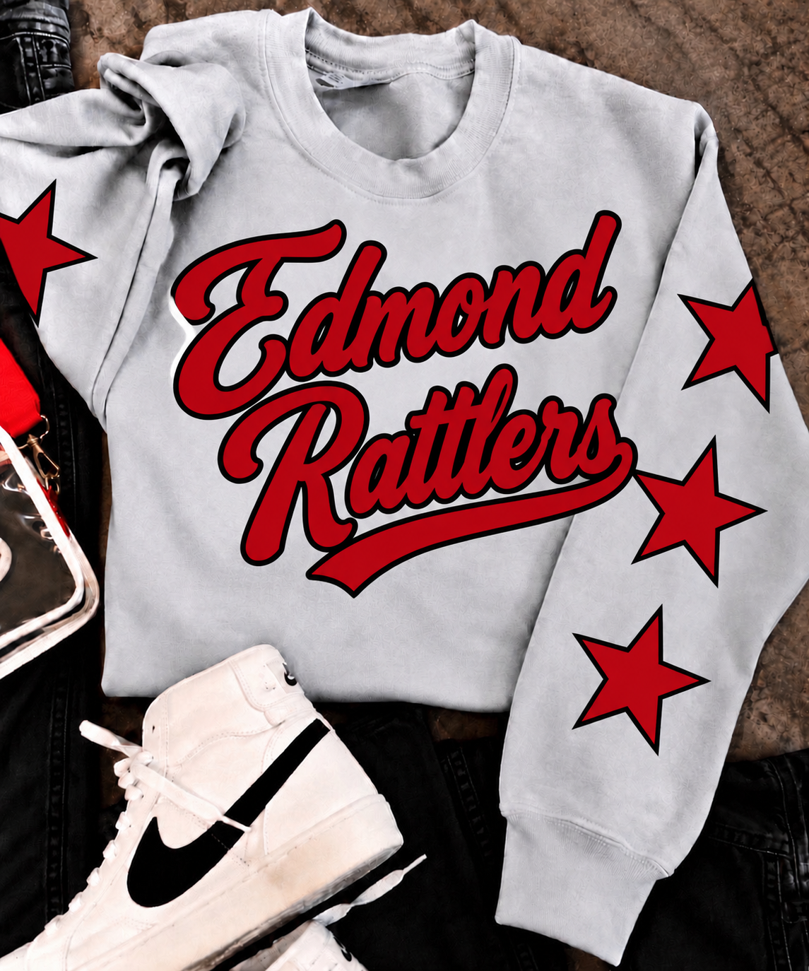 Rattlers baseball star sweatshirt