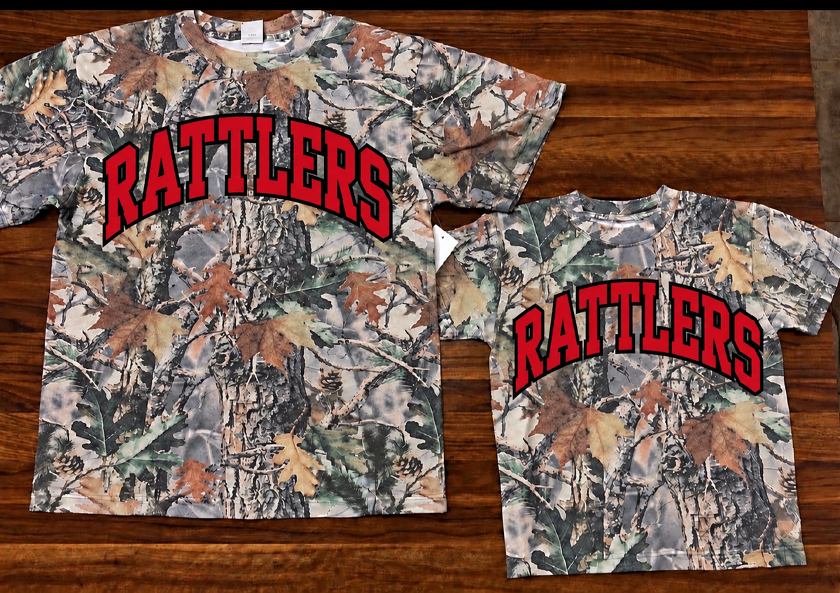 Rattlers Camo Tshirt