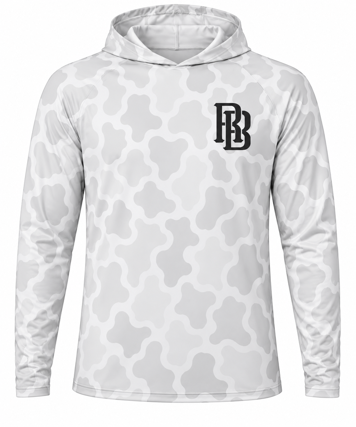 Camo black hooded dri fit