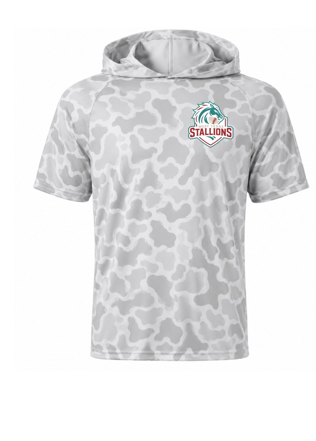 Camo hooded dri fit