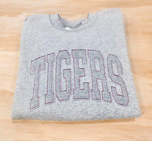 Tigers Embroidered Sweatshirt
