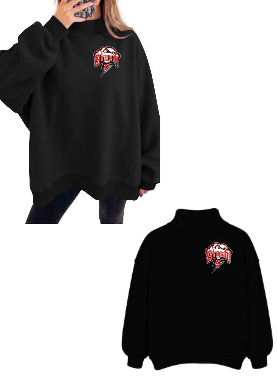 Storm mockneck
