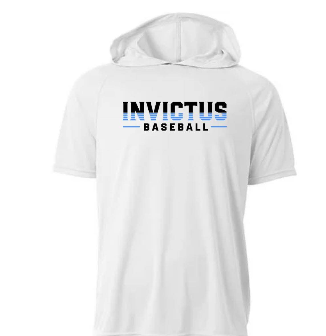 Short sleeve hooded dri fit