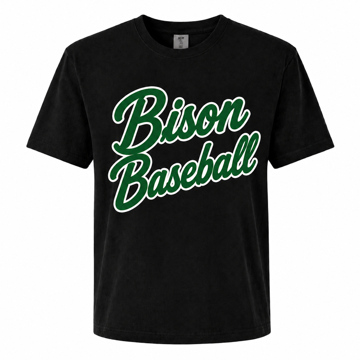 Bison baseball Tee