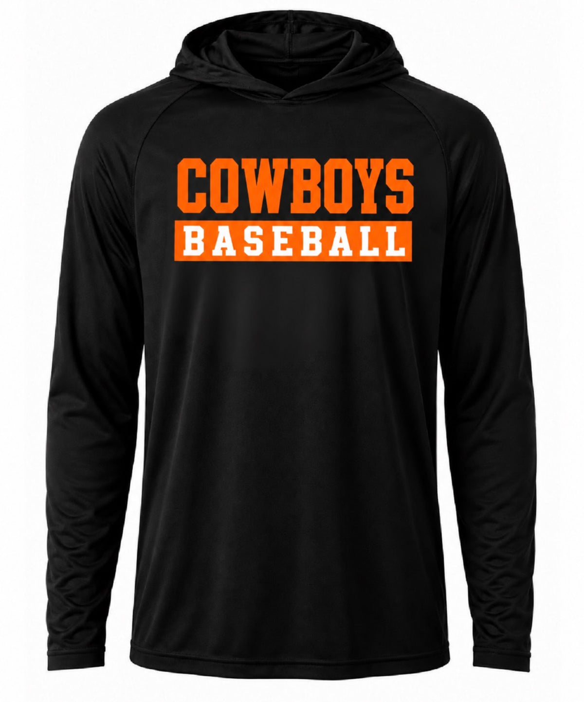 Cowboys baseball hooded dri fit