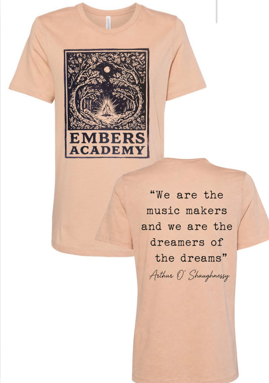 Adult T shirt QUOTE (sand dune)