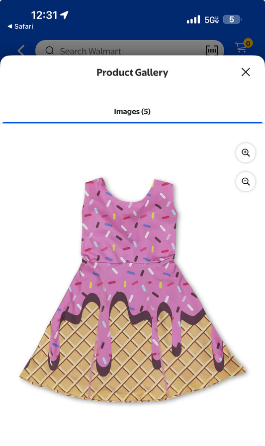 Ice cream dress