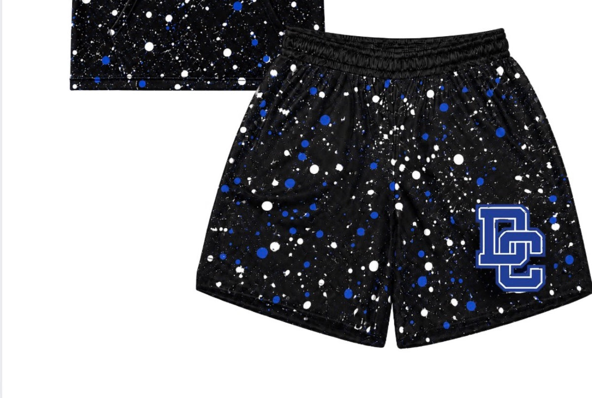 Deer creek splatter shorts