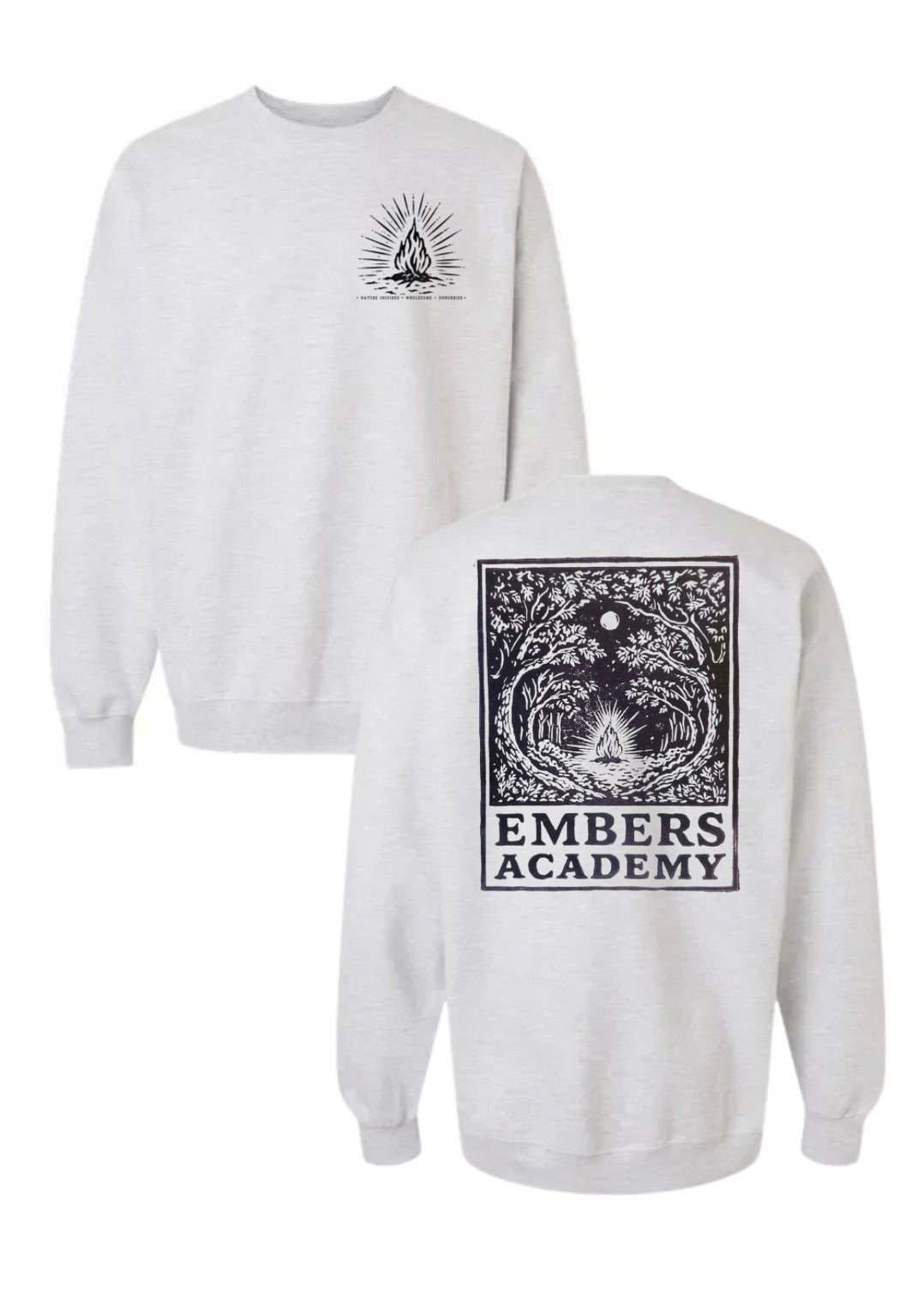 Adult sweatshirt (ash grey)