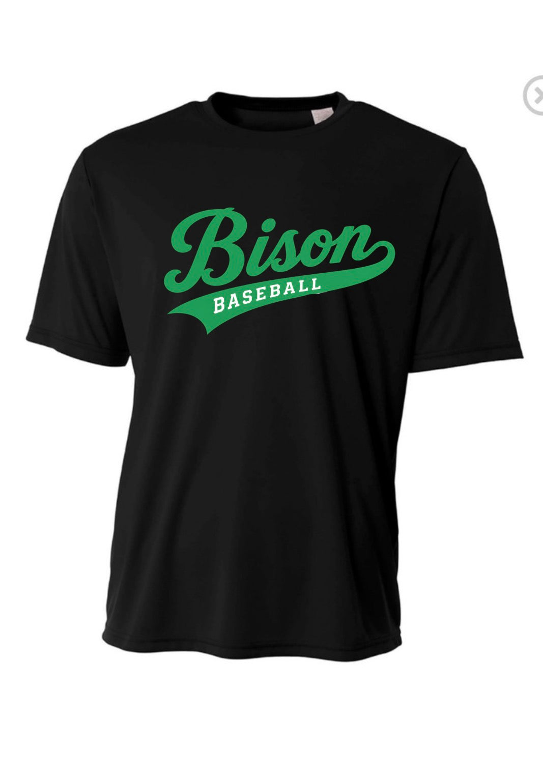 Bison baseball Tee dri fit