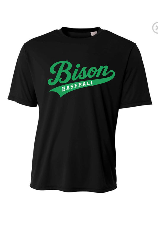 Bison baseball Tee dri fit