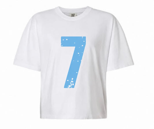 Custom number Long Crop