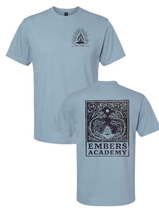 Adult T shirt (blue stone)
