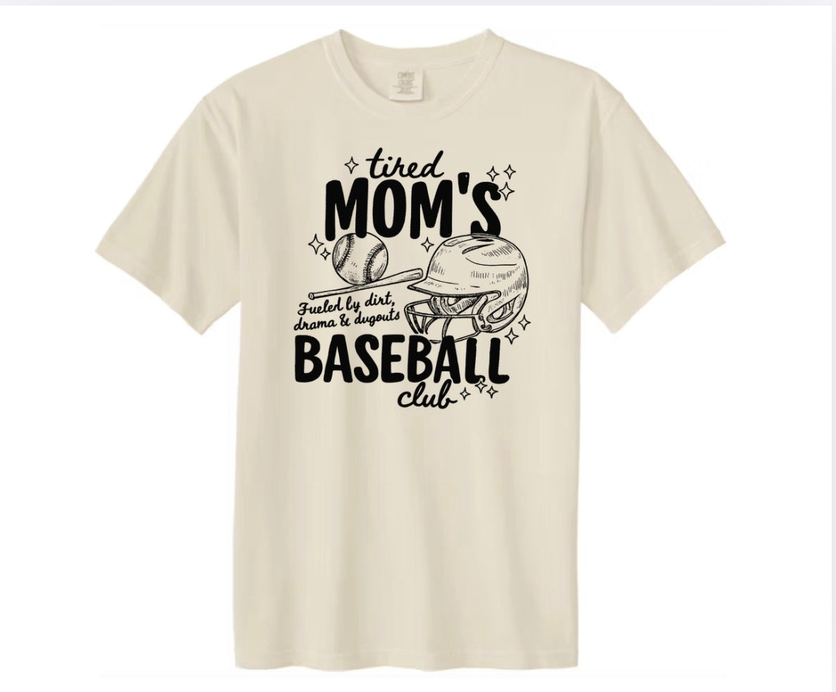 Tired Baseball Moms
