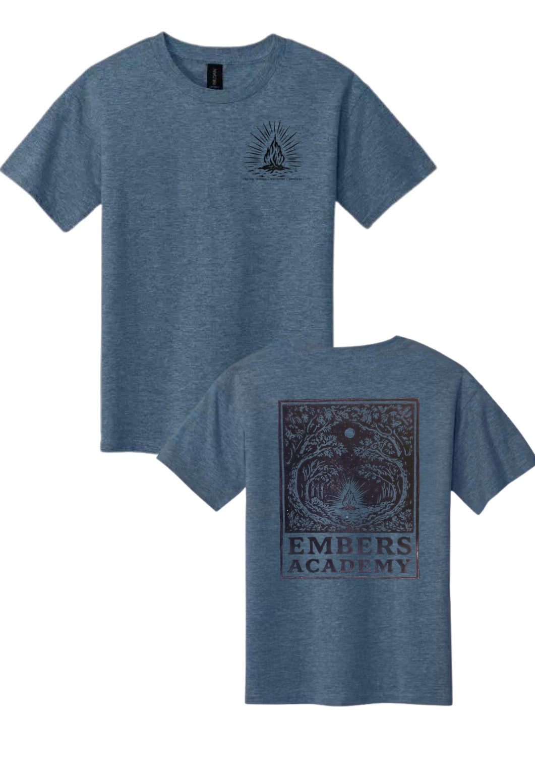 Youth T Shirt (Heather Indigo)