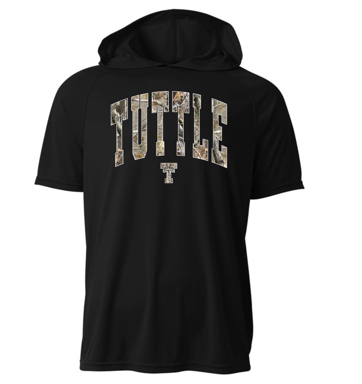 Tuttle Camo Hooded Top