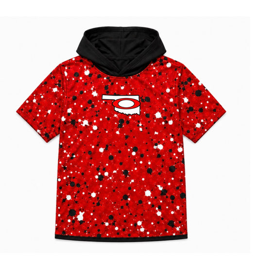 Elgin Splatter Hooded Top