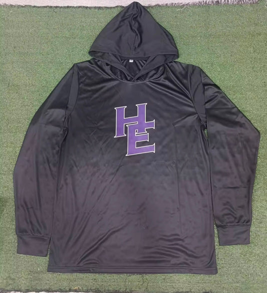 HE Long Sleeve Hooded Top