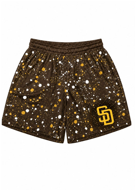 SD splatter shorts