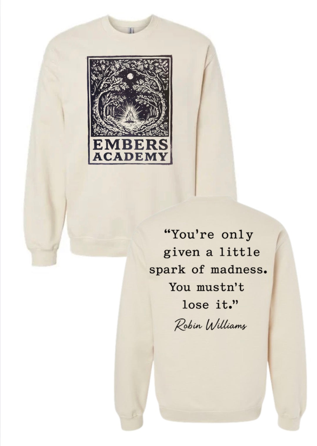 Adult sweatshirt QUOTE