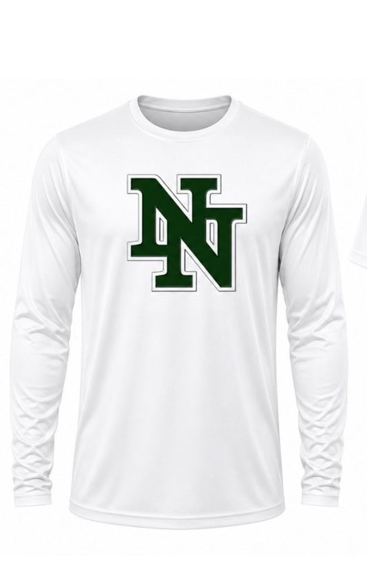White long sleeve dri fit